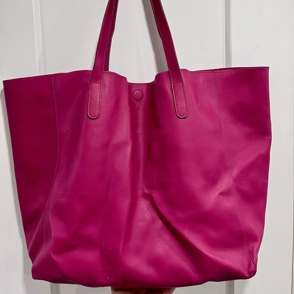 Roomy tote bag | faux leather - Picture 1 of 10